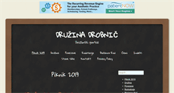 Desktop Screenshot of drobnic.com